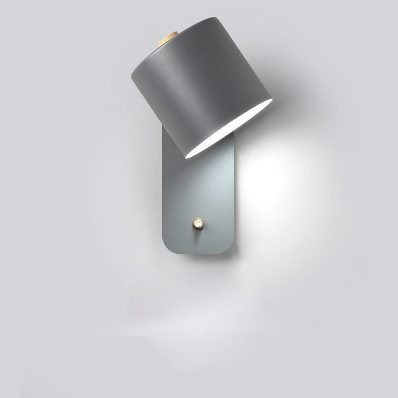 Iluminação de Parede Moderna – Interruptor Integrado e Acendimento Prático