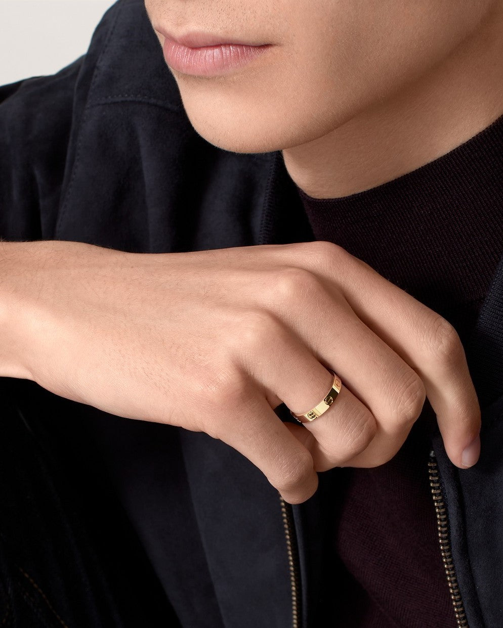 Unisex Justerbar Ring – Minimalistisk Eleganse Og Skreddersydd Komfort
