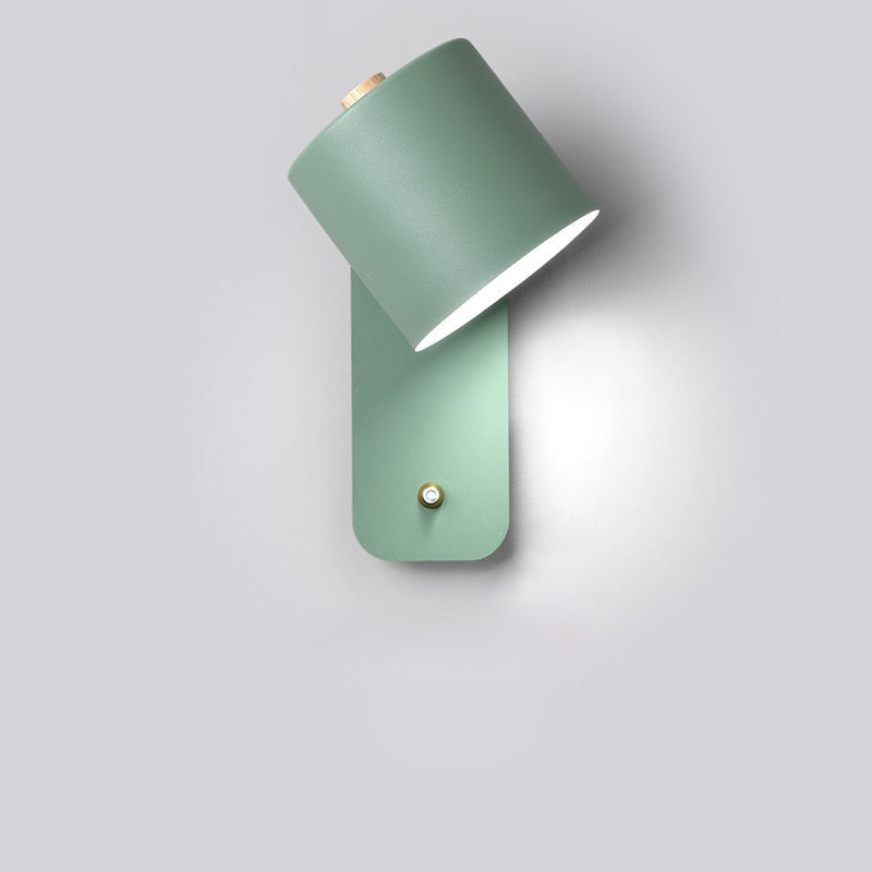 Iluminação de Parede Moderna – Interruptor Integrado e Acendimento Prático
