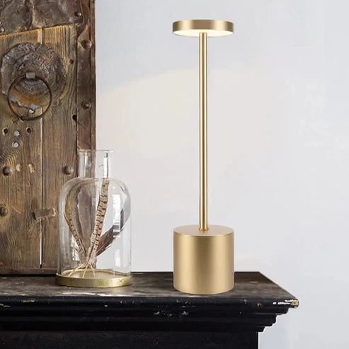 タッチ式充電可能LEDテーブルランプ - 実用的でモダンな照明