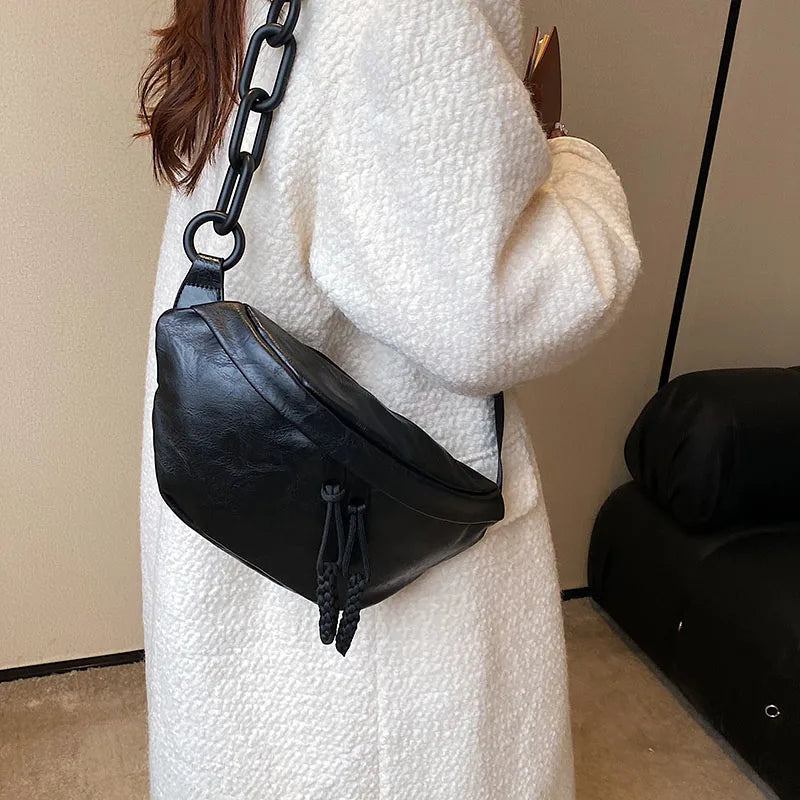 Sophia | Stor Bananväska – Modern Stil Och Daglig Praktik