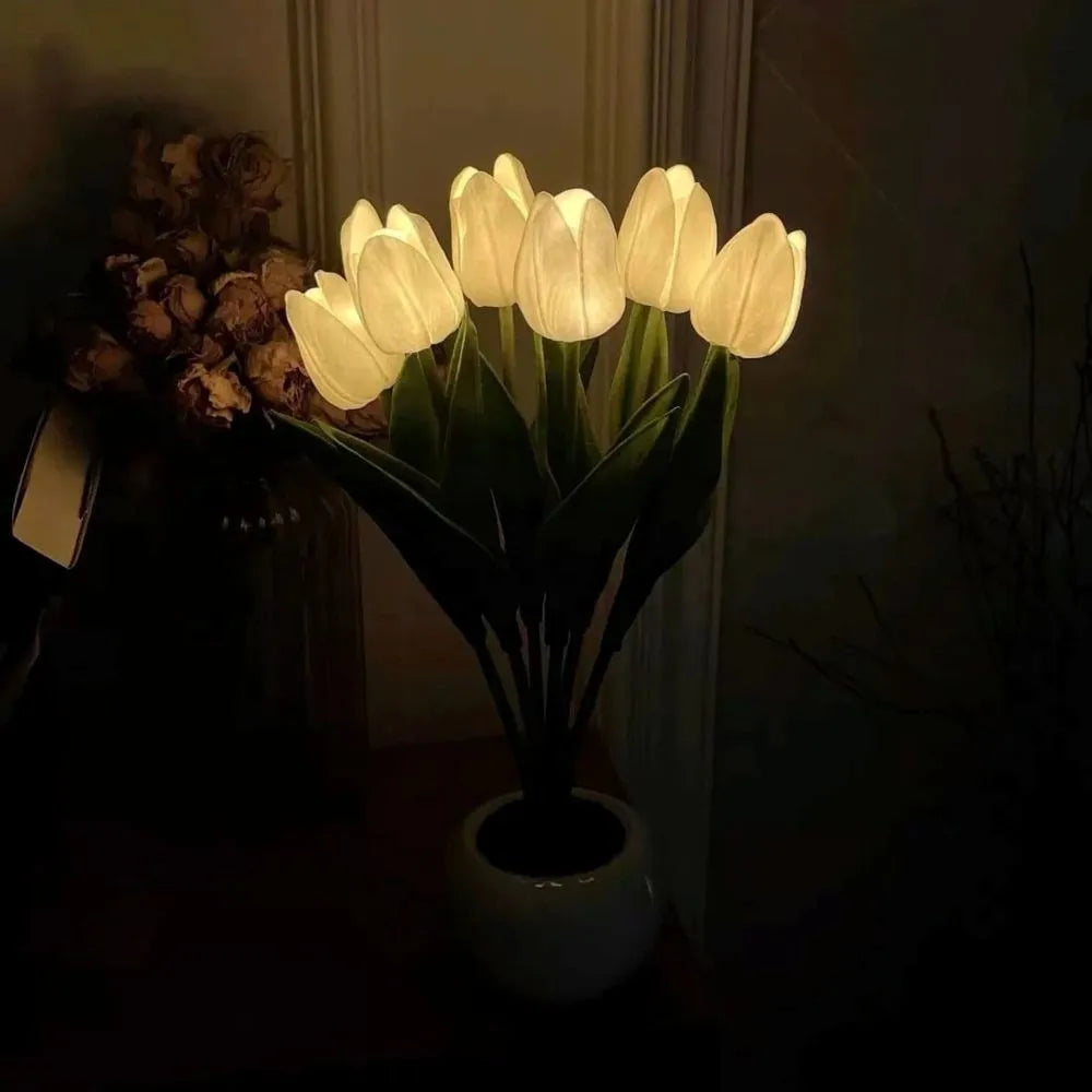 Dekorative Tulpenlampe – Warmes und Raffiniertes Ambiente