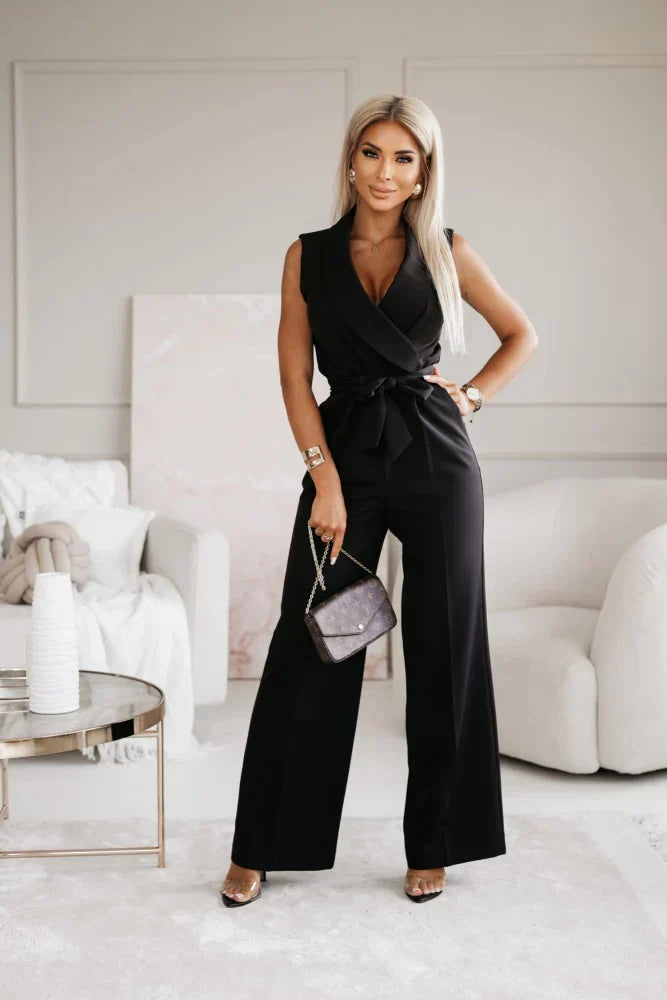 Natacha | Elegante Combinatie – Kruzend Dekolleté En Benadrukte Taille