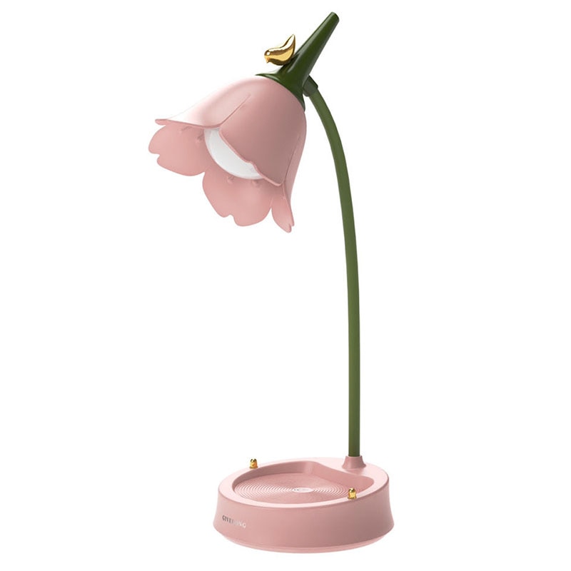 Skrivebordslampe Blomst – Elegance Og Blødt Lys