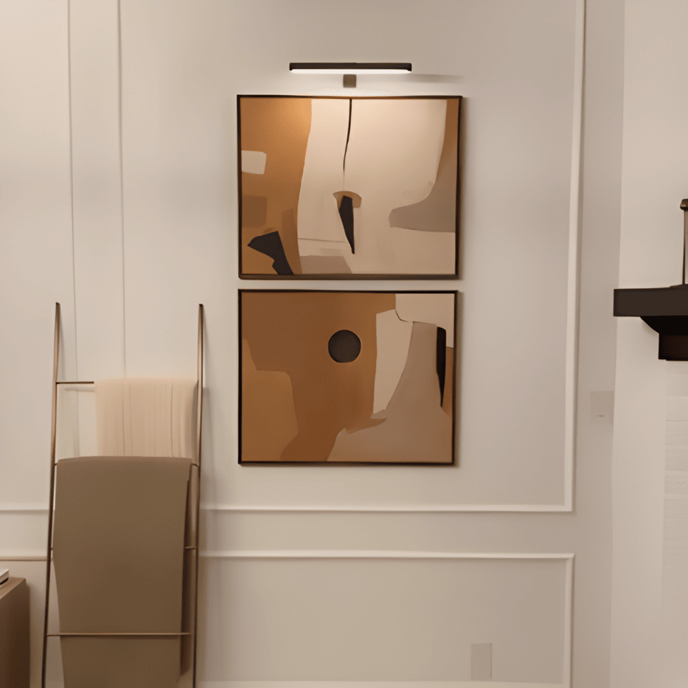 ワイヤレスUSB充電式LEDウォールランプ-フル回転&便利な充電