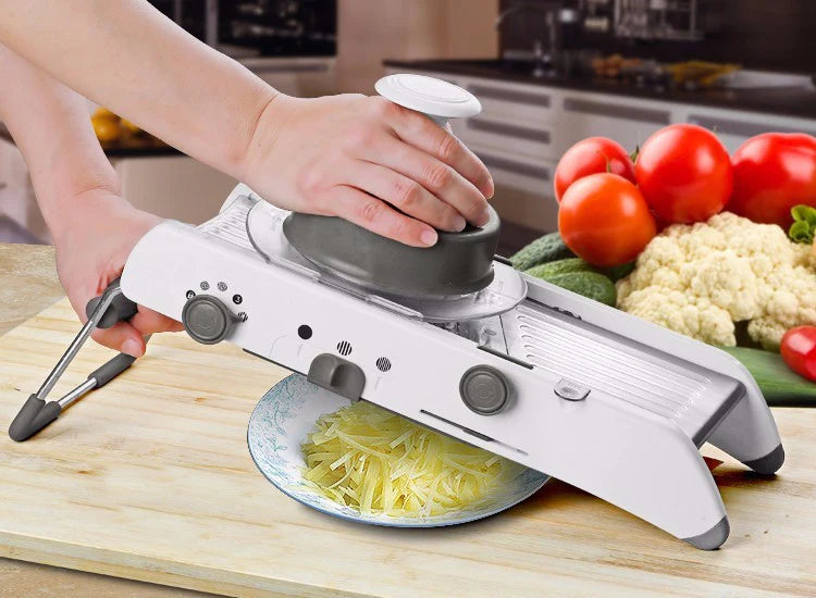 Mandoline De Cuisine Multifonction — Précision & Sécurité Maximales