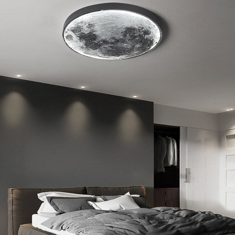 Lâmpada de Parede 3D LED – Lua Para Uma Atmosfera Única