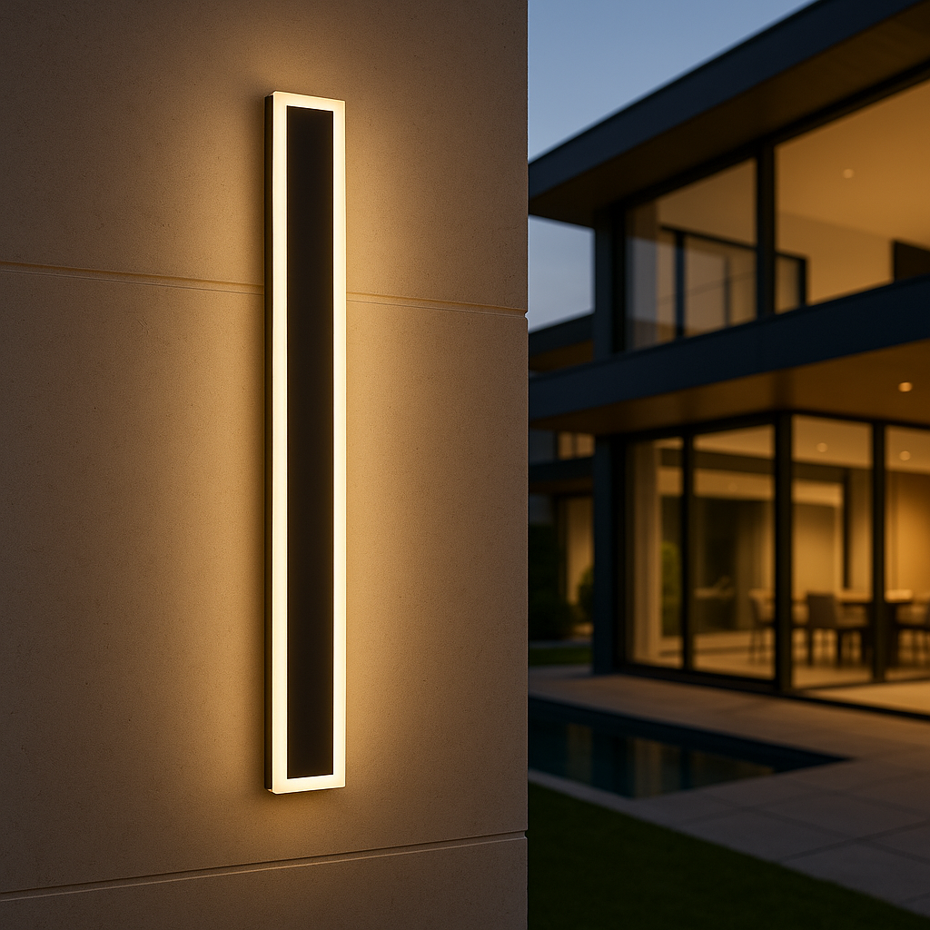 Applique Mural Extérieure Moderne – Idéale Pour Jardin Ou Façade