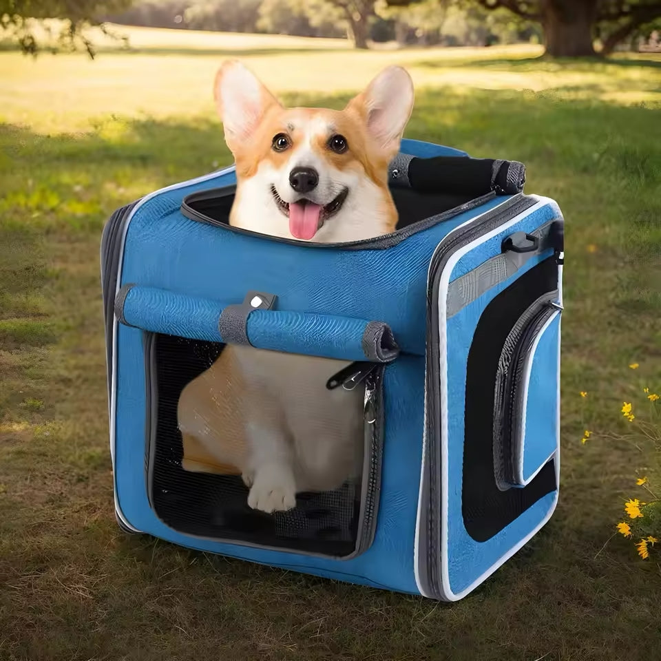 Erweiterbarer Fahrradkorb für Tiere – Praktisch und bequem