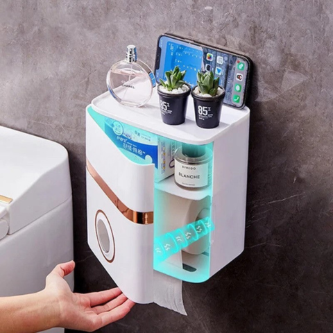 Scatola Di Ritenzione Murale — Soluzione Compatta Ed Elegante Per Il Bagno