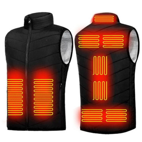 Kamizelka rozgrzewająca unisex - regulowana temperatura i nowoczesny styl