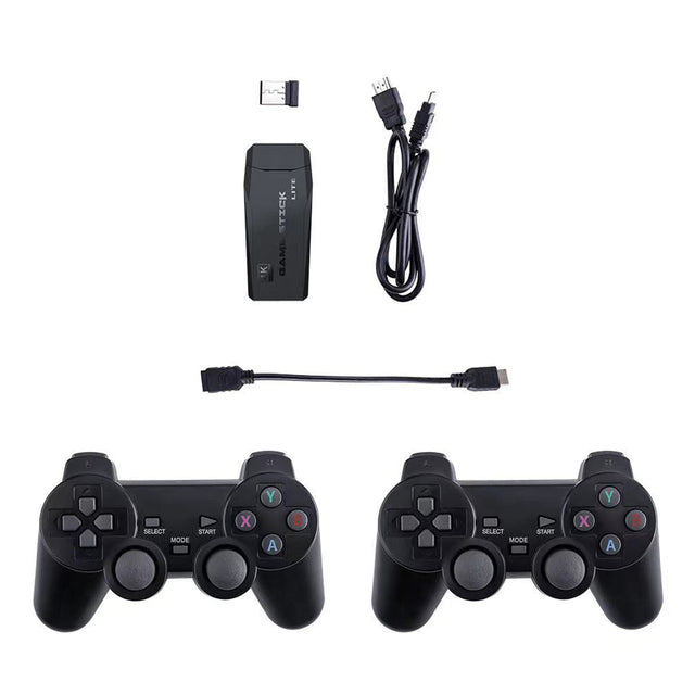 レトロゲームコンソール – 4K体験とデュアルジョイスティック