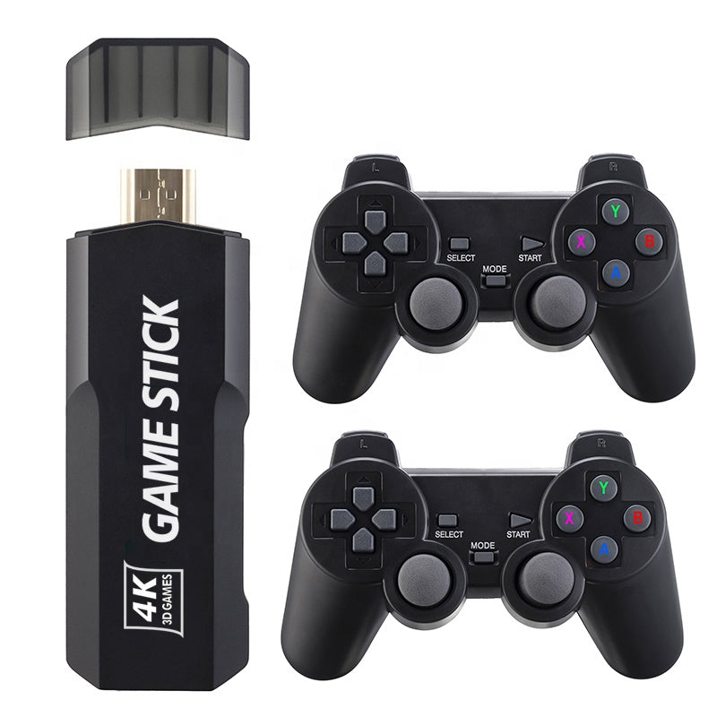 レトロゲームコンソール – 4K体験とデュアルジョイスティック