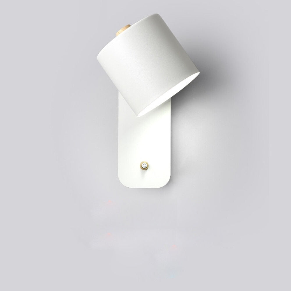 Iluminação de Parede Moderna – Interruptor Integrado e Acendimento Prático