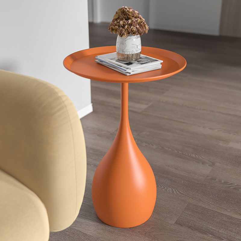 Mesa Redonda de Comedor – Estructura de Metal y Base Estable