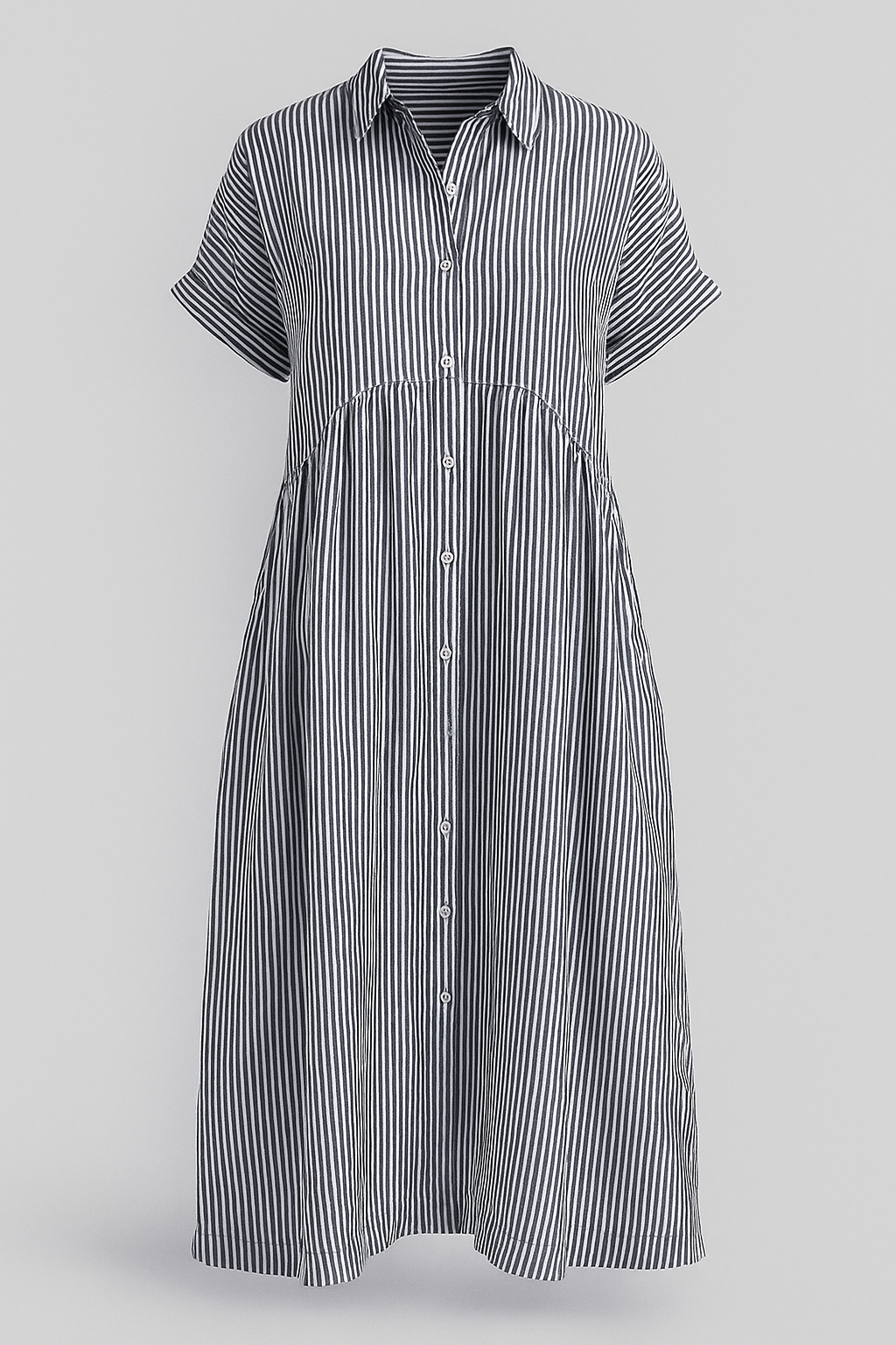 Midi Dress With Pockets – Elegant, Comfortable And With Practical Pockets