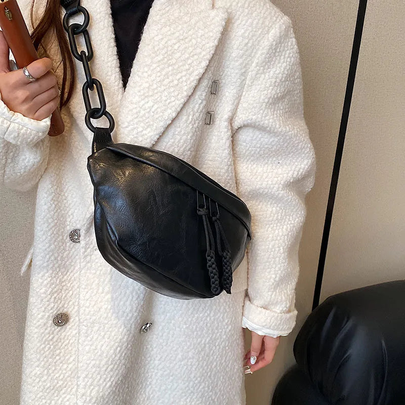 Sophia | Stor Bananväska – Modern Stil Och Daglig Praktik
