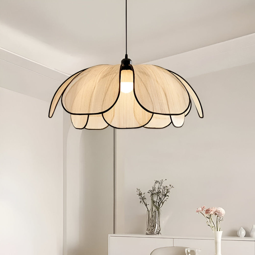 Lampă suspendată elegantă din răchită naturală - decor natural și iluminare armonioasă