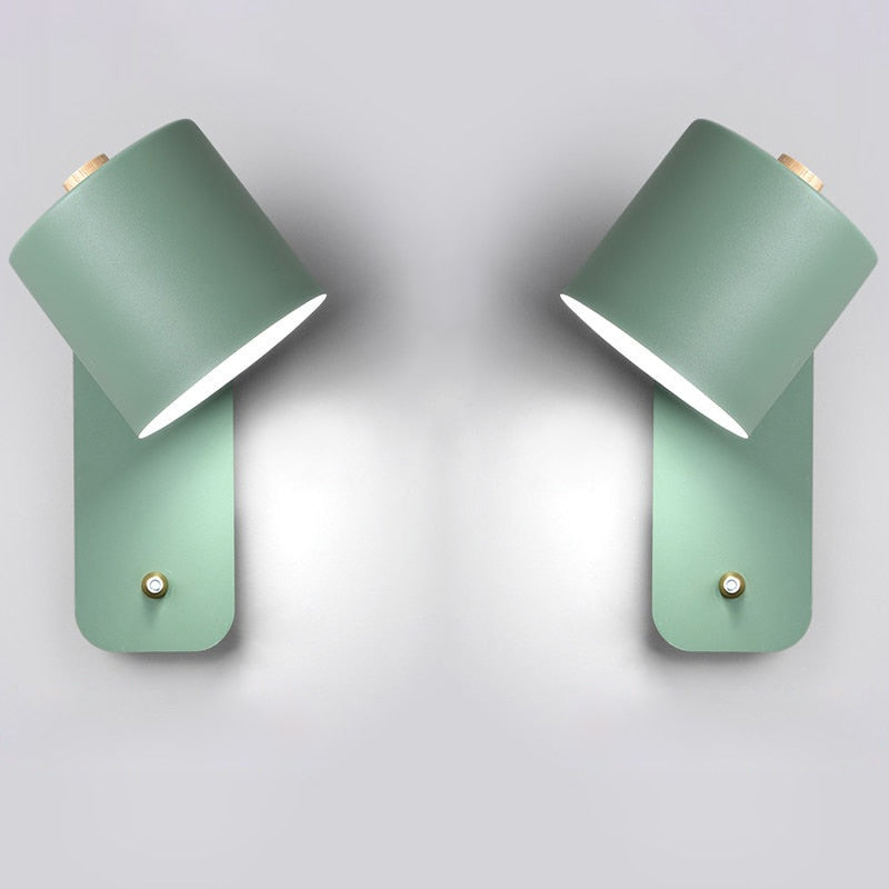 Iluminação de Parede Moderna – Interruptor Integrado e Acendimento Prático