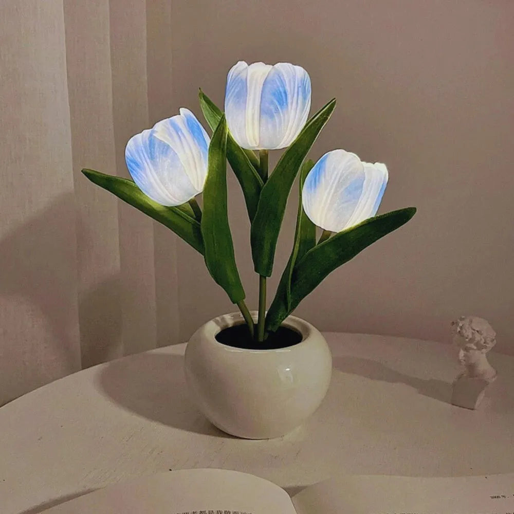 Dekorative Tulpenlampe – Warmes und Raffiniertes Ambiente