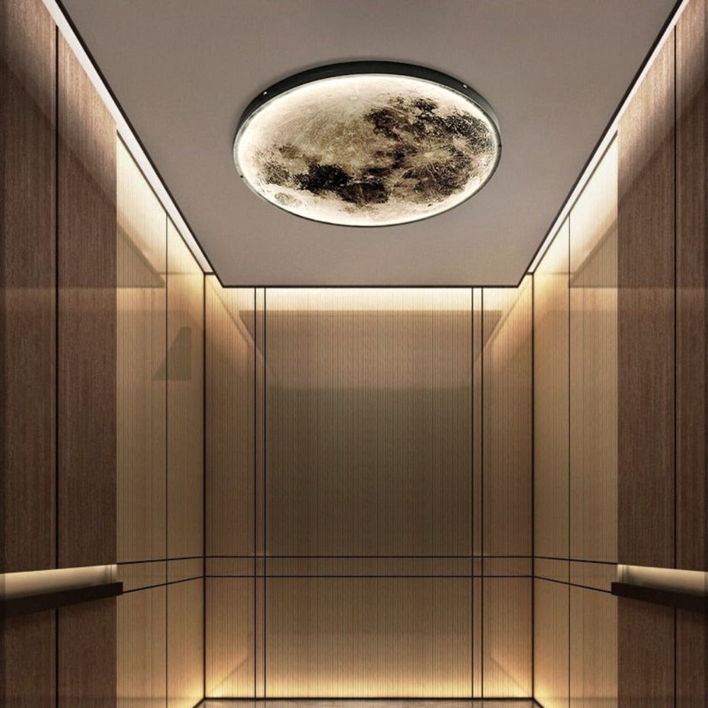 Lâmpada de Parede 3D LED – Lua Para Uma Atmosfera Única