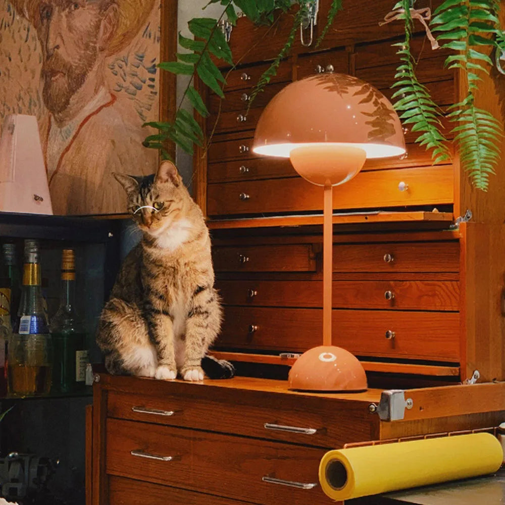 Lampada da Tavolo Portatile – Design Moderno e Illuminazione Nomade