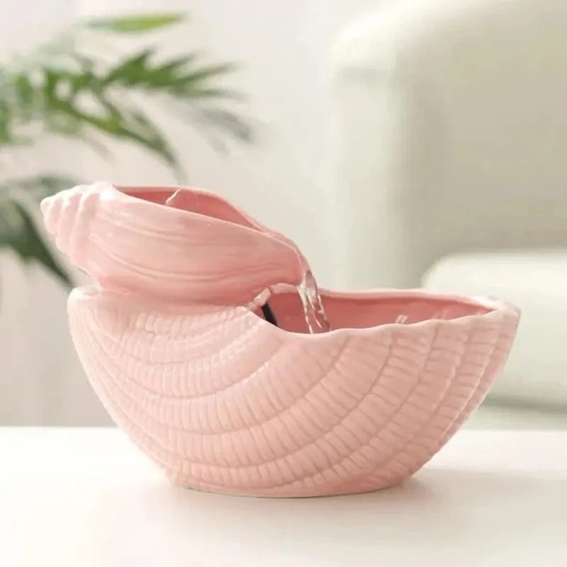 Fântână cu apă pentru pisici din ceramică – Eleganță și hidratare pură