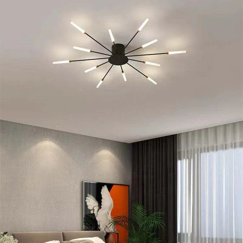 Luz de Teto LED Moderna – Iluminação Elegante e Design Contemporâneo