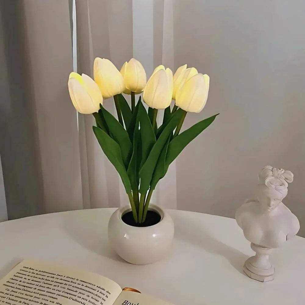 Dekorative Tulpenlampe – Warmes und Raffiniertes Ambiente