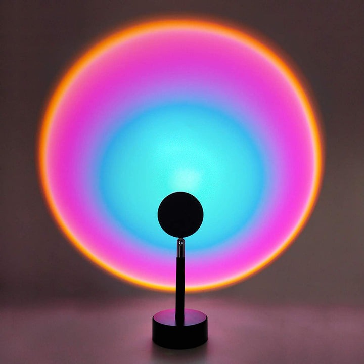 Lámpara Atardecer Inteligente — Decoración Moderna y Bienestar Luminoso 