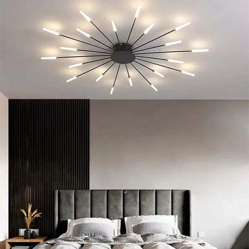 Luz de Teto LED Moderna – Iluminação Elegante e Design Contemporâneo 