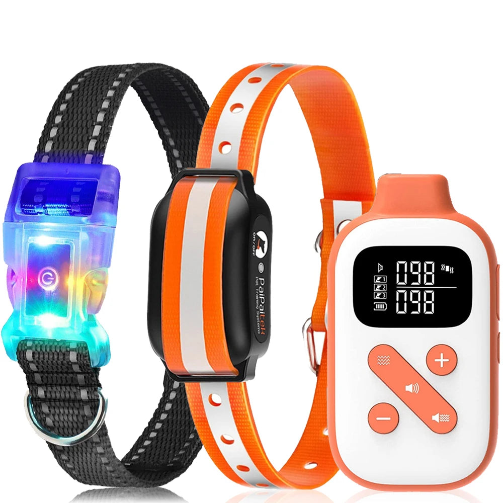 Collar de adiestramiento sin choque – Control remoto hasta 1000 m 