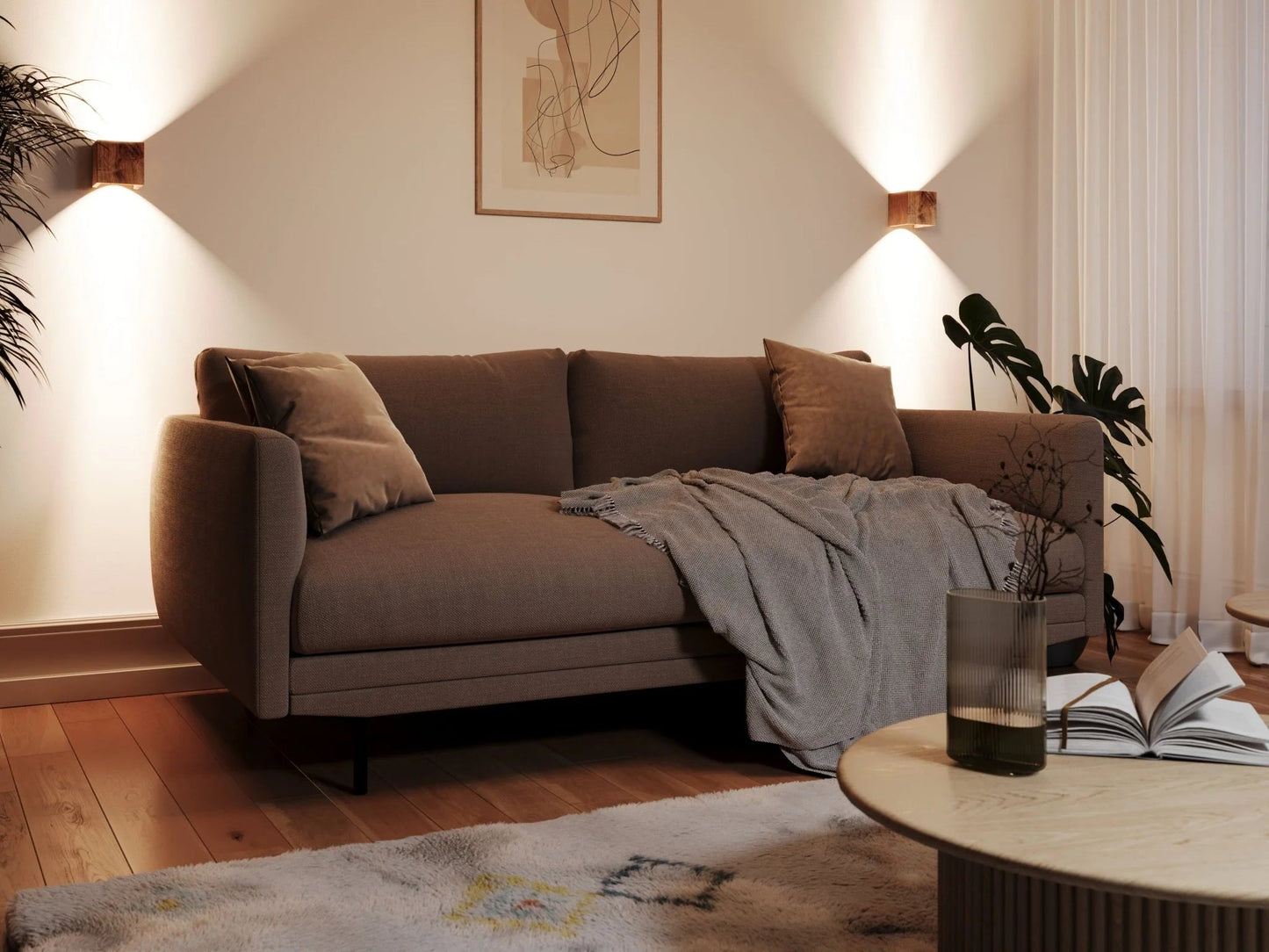 Kwadratowa Lampa Ścienna – Styl Elegancki i Autentyczny 