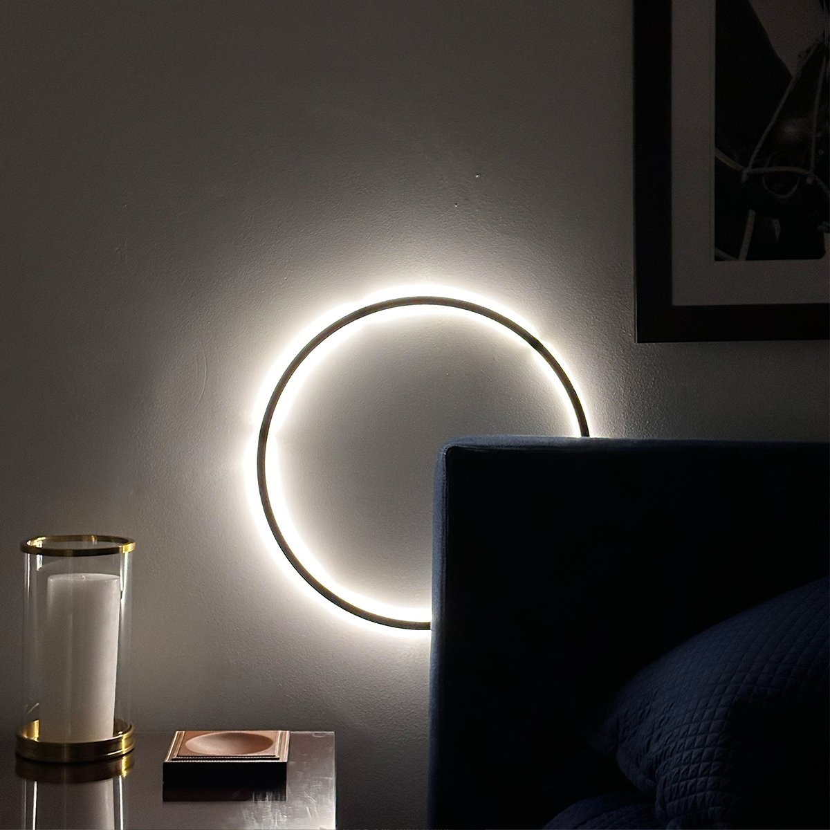 Halo-seinävalaisin – Eleganssia ja moderniutta 