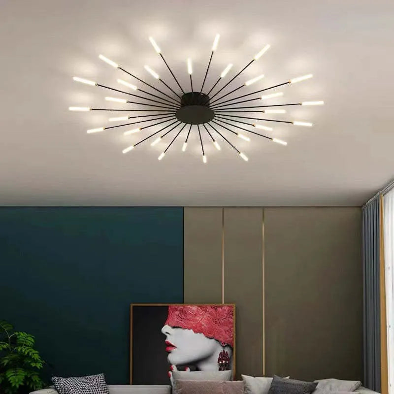 Luz de Teto LED Moderna – Iluminação Elegante e Design Contemporâneo 