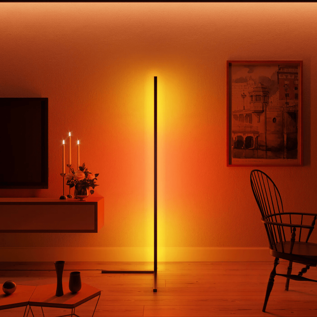 Lampada d'atmosfera ad angolo - Éclat Multicolore & Atmosphère Moderne