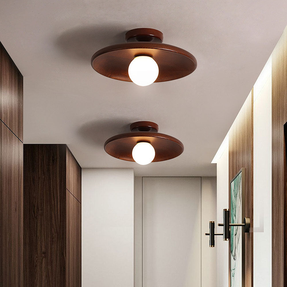 Elegant Rund Loftlampe – Chic og Tidsløs Design 