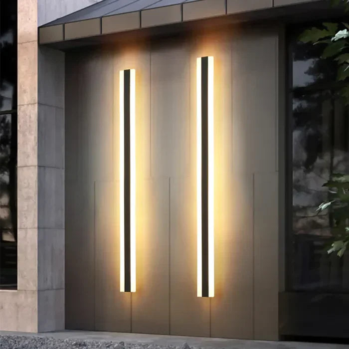 Odporna na warunki atmosferyczne zewnętrzna lampa ścienna - solidność i elegancja