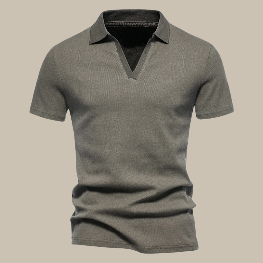 Justin | Polo Classique – Col V Et Look Polyvalent
