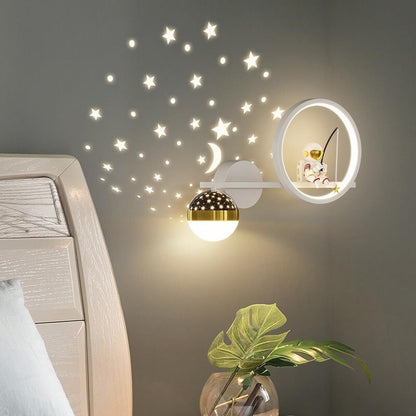 Aplique de Parede LED para Quarto de Criança – Luz Suave e Atmosfera Relaxante 