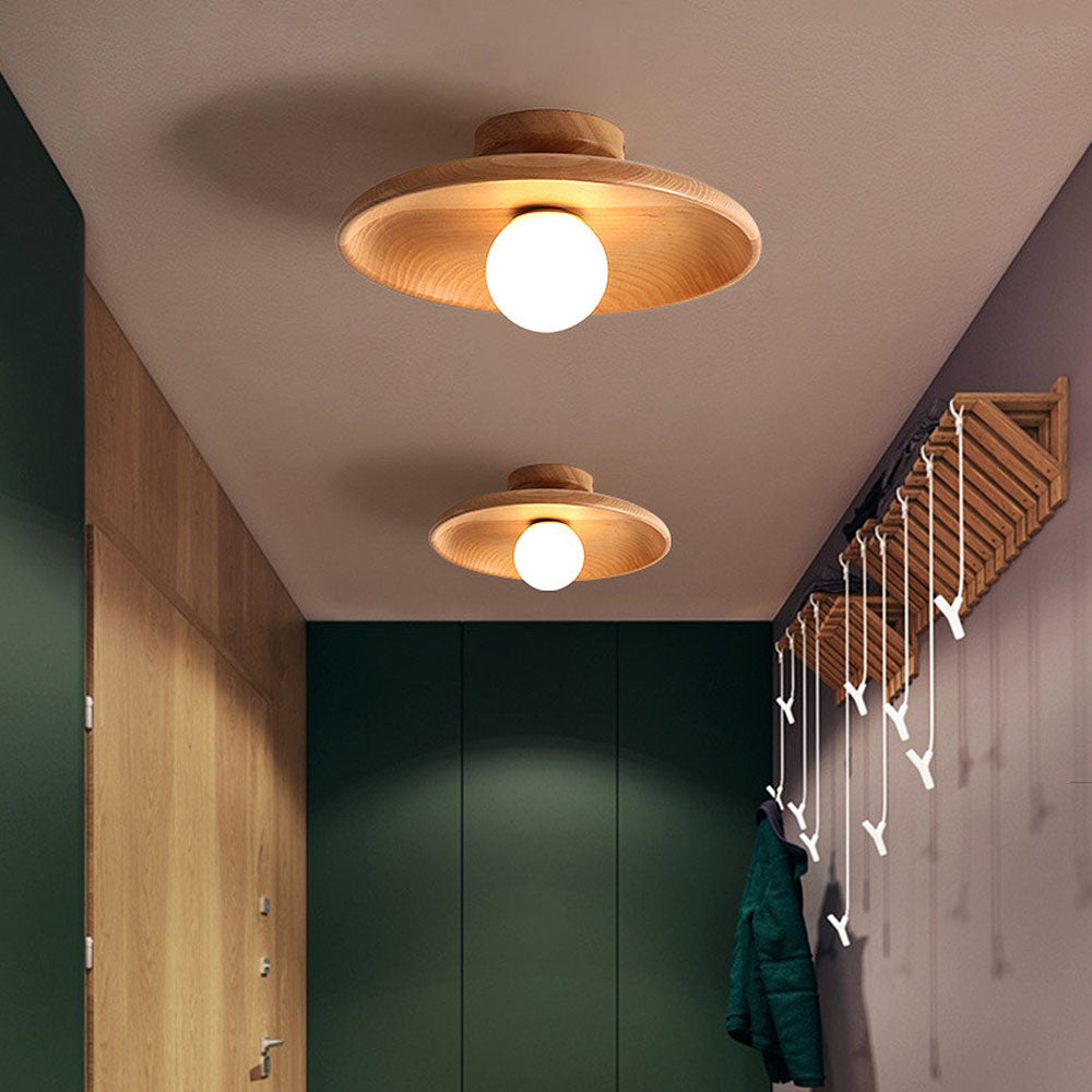 Elegant Rund Loftlampe – Chic og Tidsløs Design 