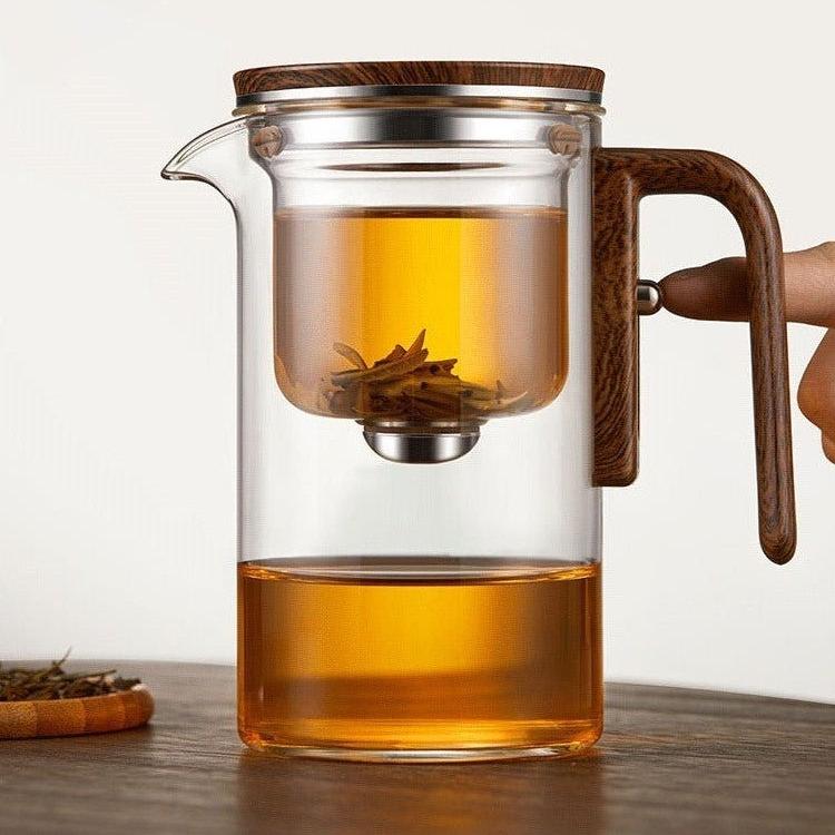Ceainic din sticlă cu infuzor — Eleganță și simplitate în fiecare zi 