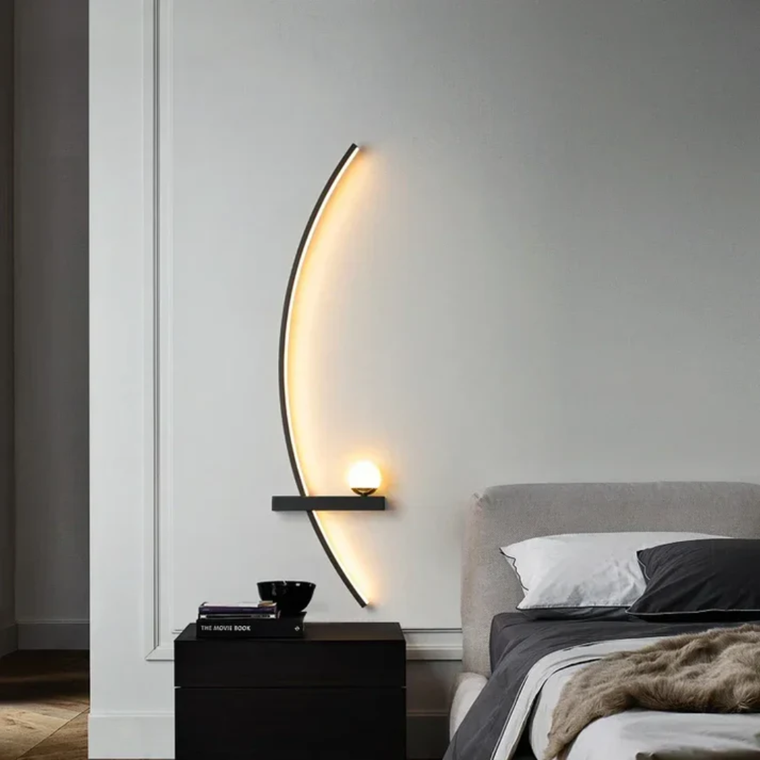 Aplique de pared LED – Iluminación moderna y elegancia minimalista 