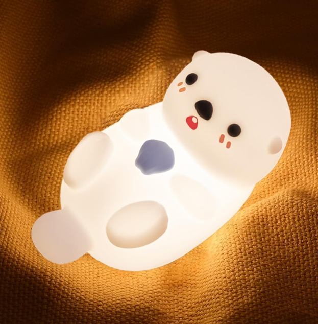 LEDナイトライト – かわいいシリコンアシカ 