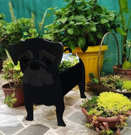 Vaso de Flores Original — Forma de Cão 