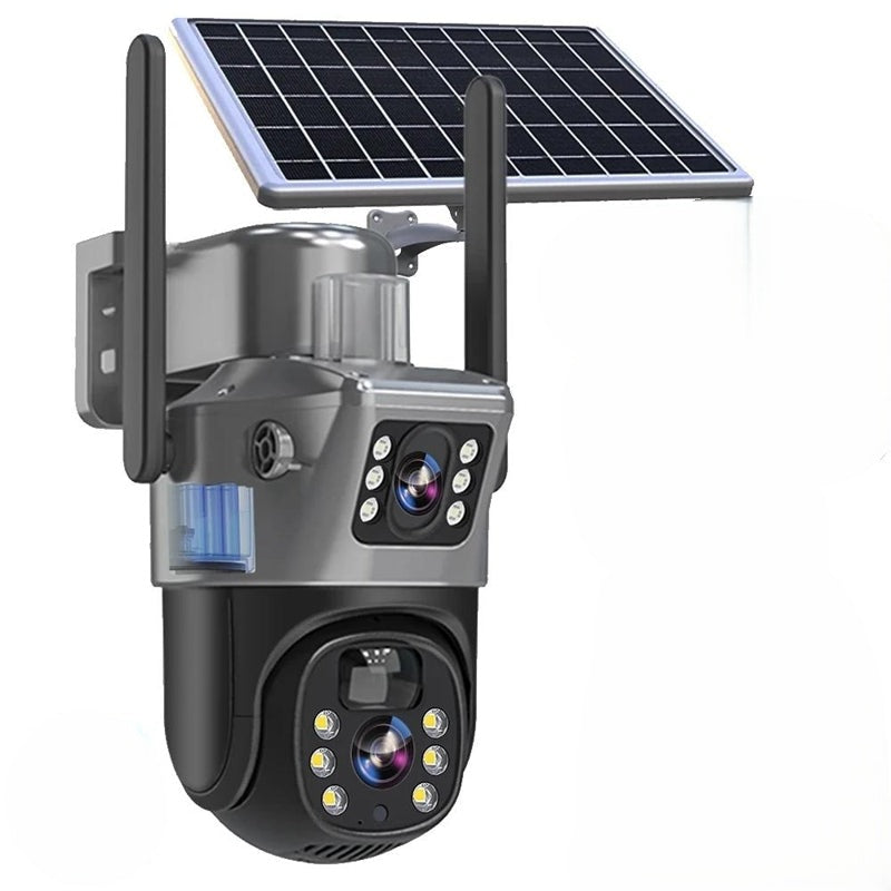 Cameră de Securitate Inteligentă – Conectivitate Wi-Fi și Energie Solară 