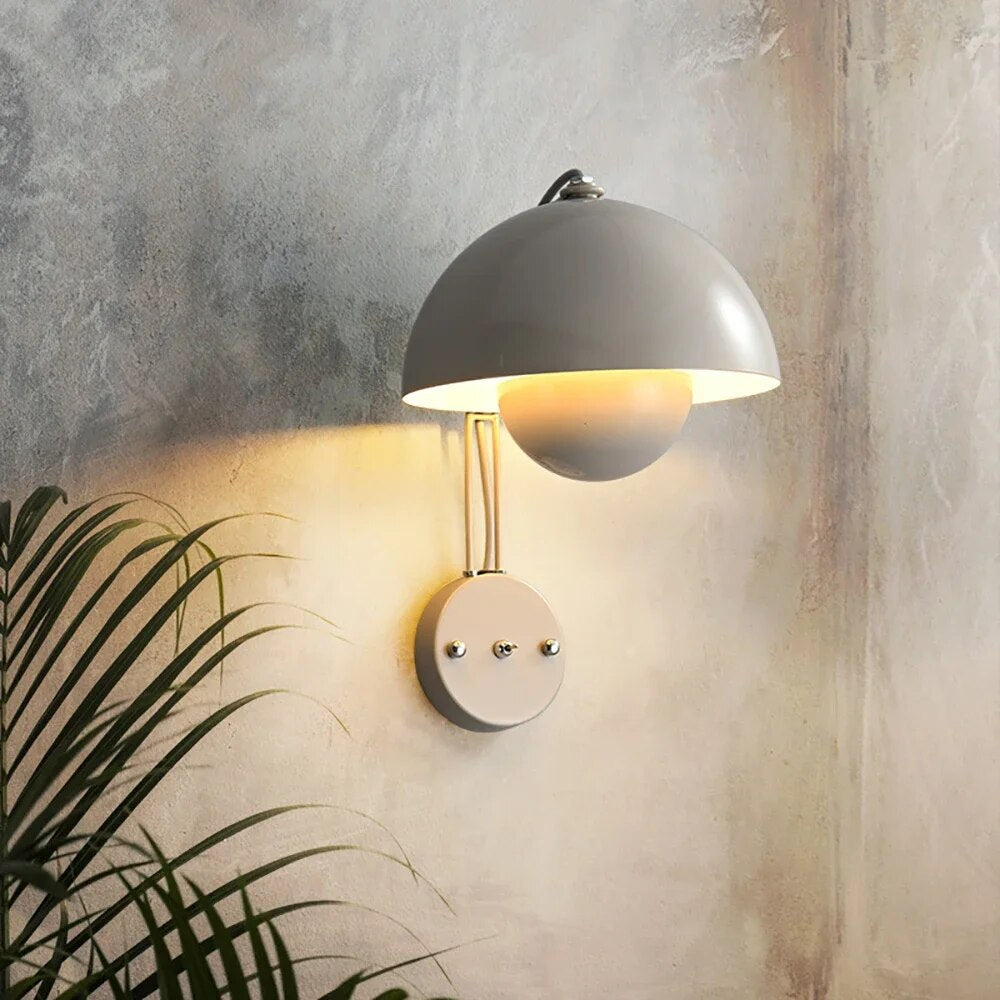 Lampă de perete iluminată - iluminare elegantă și o atmosferă caldă