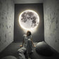 Lâmpada de Parede 3D LED – Lua Para Uma Atmosfera Única 