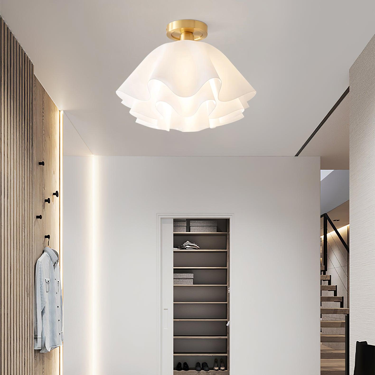 Plafoniera Moderna Elegante – Illuminazione Raffinata e Atmosfera Calda 