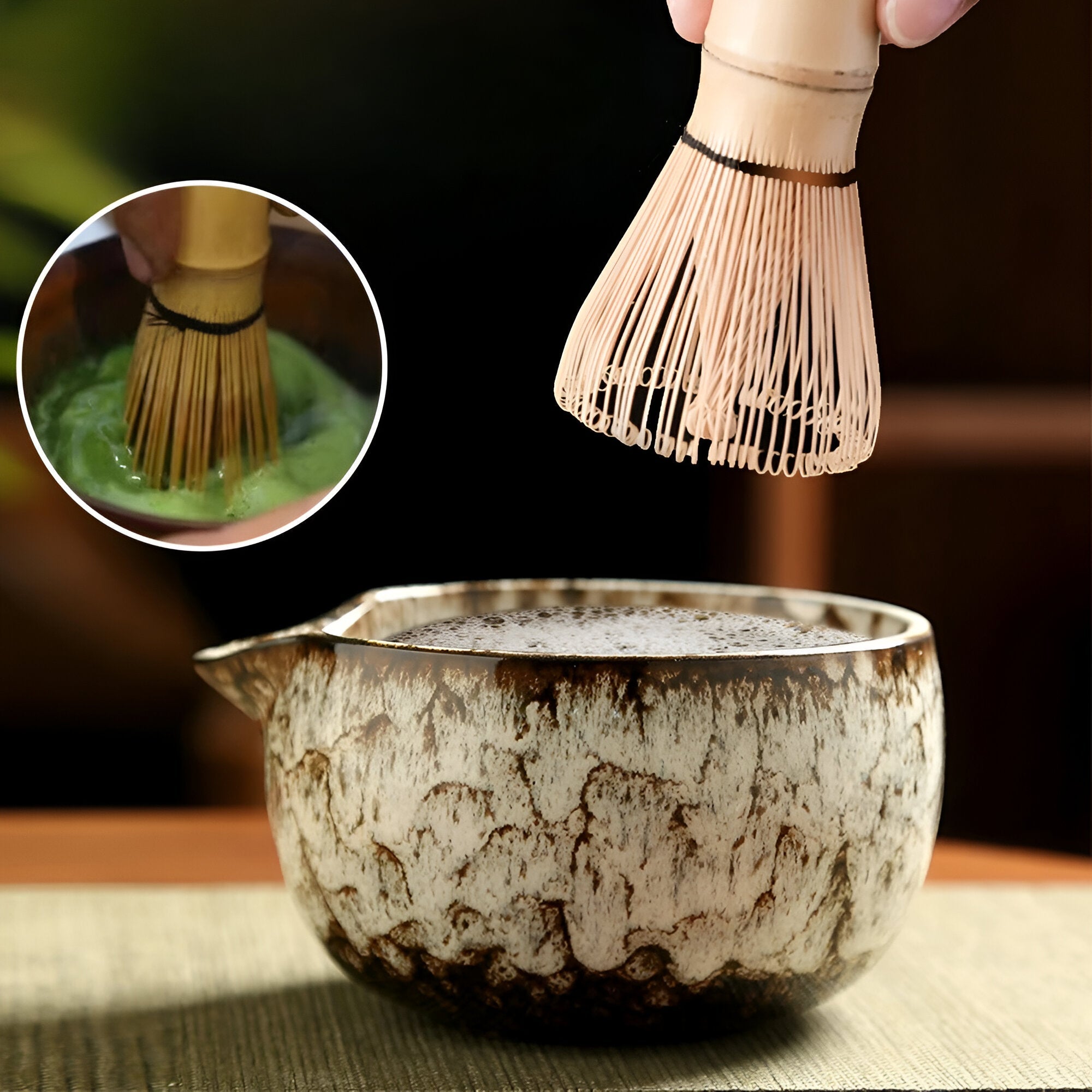 Matcha 6 Piece Preparation Set - řemeslná elegance a vytříbená chuť